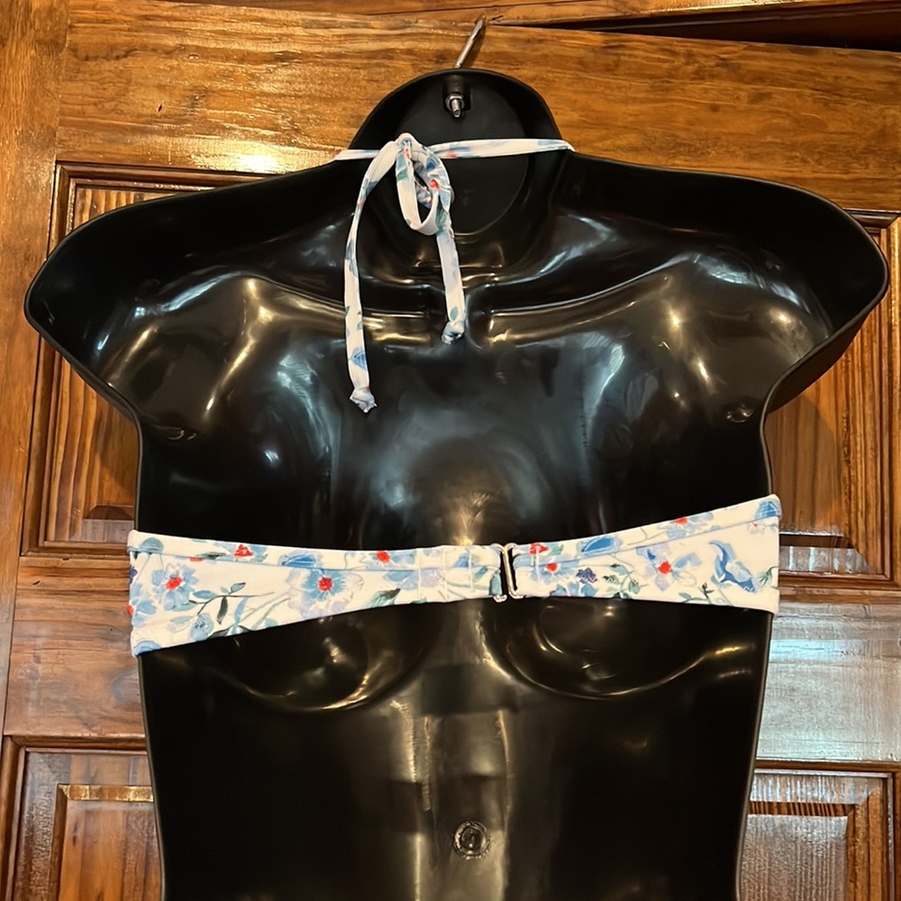 Floral Ruffle Push Up Bikini Top - Picture 3 of 6